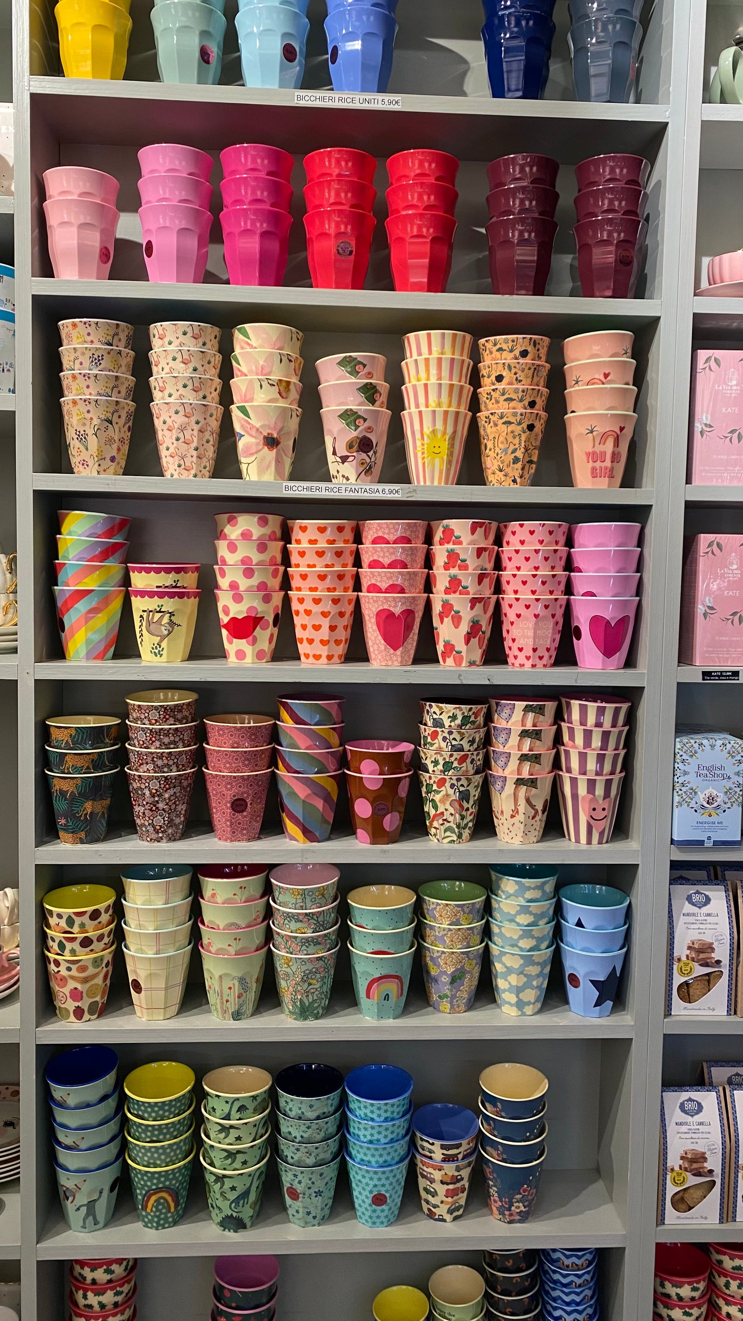 BICCHIERI IN MELAMINA